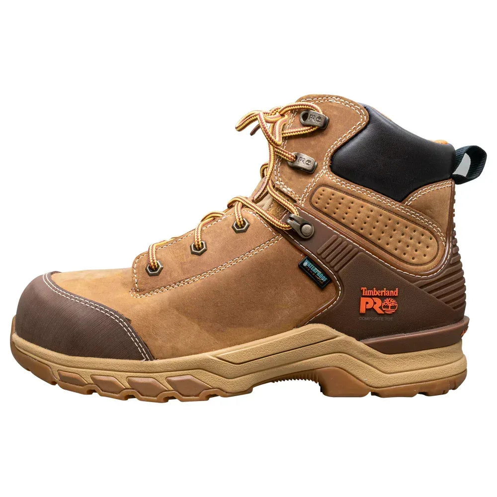 Timberland PRO Hypercharge 6" Composite Toe Safety Boots - Wheat - RSEA Safety Outlet
